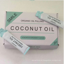 Dientes Whietning Organic Coconut Oil Pulling